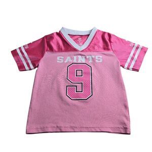 NFL New Orleans Saints Brees jersey shirt 4T